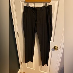 H&M men’s black pants 34R slim fit